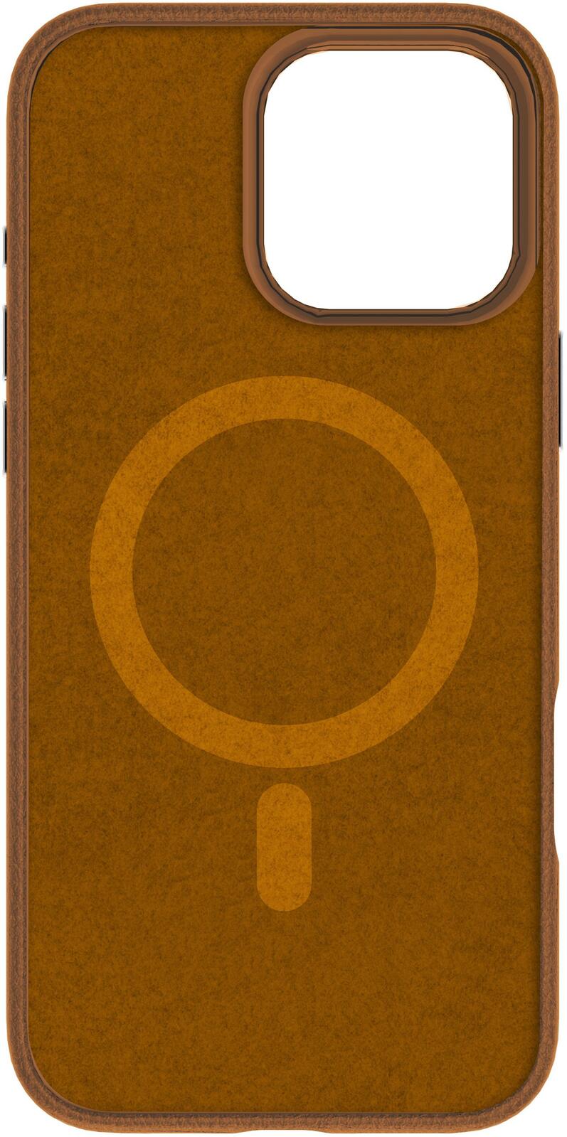 eSTUFF iPhone 16 Pro INFINITE VENICE Magnetic Leather Cover - Brown