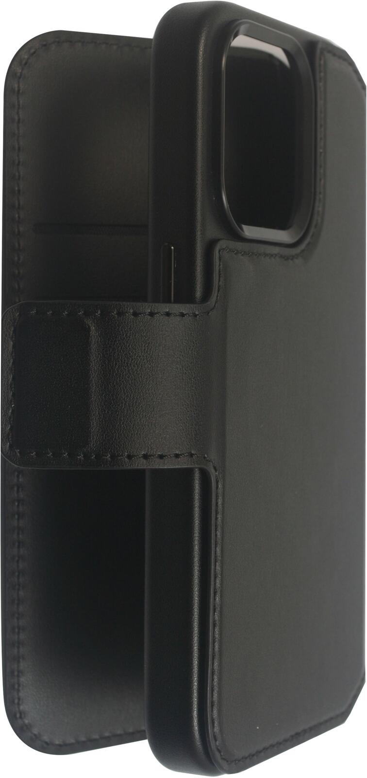 eSTUFF iPhone 16 Plus INFINITE MILAN Wallet Cover - Black