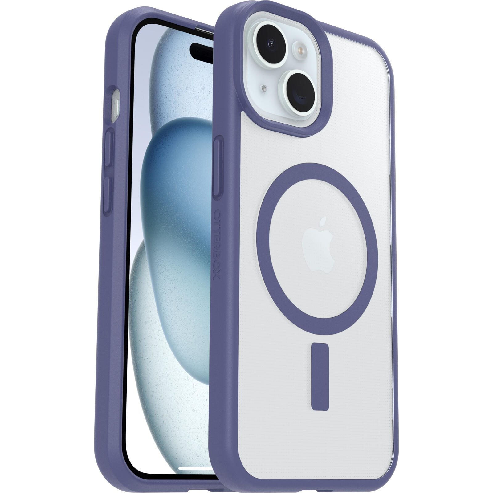 OtterBox React MagSafe Apple iPhone 16e/15/14/13 Space Cadet - clear/purple