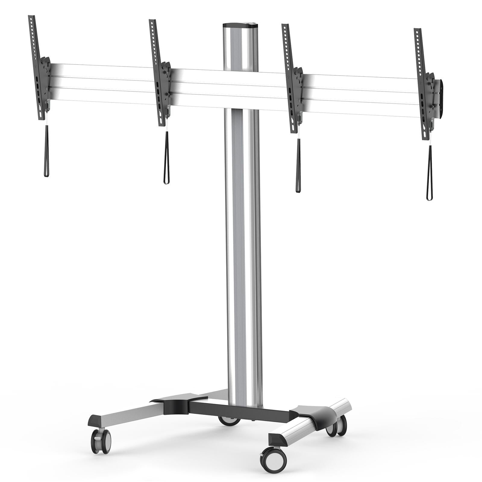 PureMounts TV Cart - Dual Display bis 55 Zoll