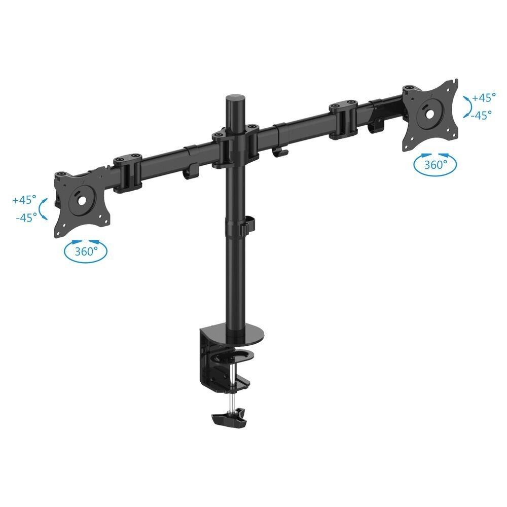 PureMounts Schreibtisch Halterung - 2fach