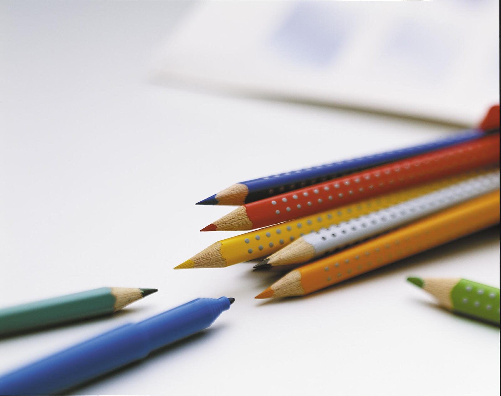 FABER-CASTELL Buntstifte Colour GRIP Mehrfarbig