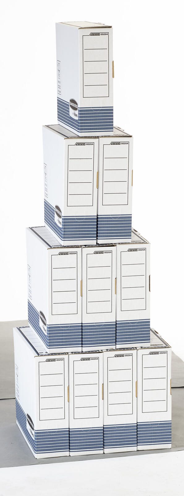 Bankers Box Archivboxen für Ordner 8,0 x 26,5 x 32,7 cm