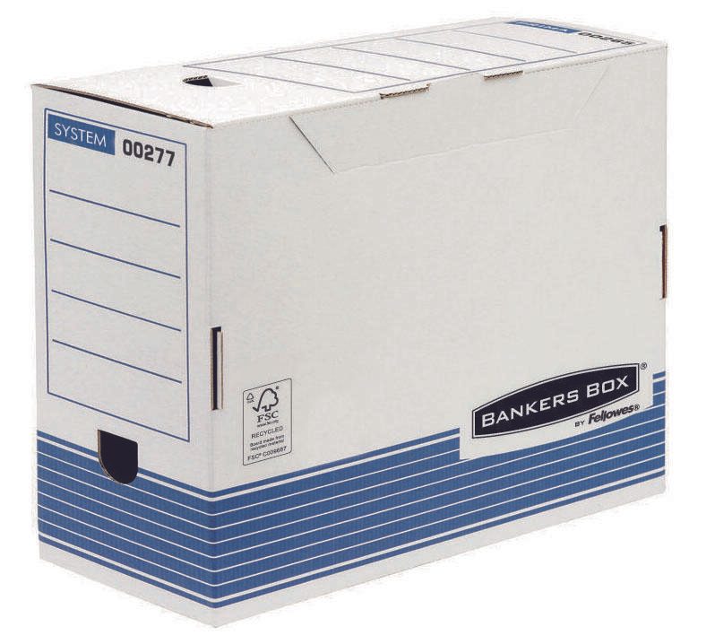 Bankers Box Archivboxen für Ordner 15,5 x 26,5 x 32,7 cm