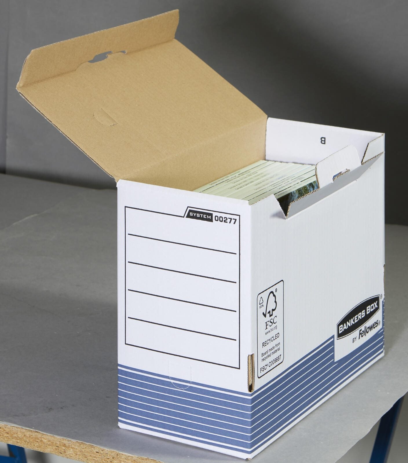 Bankers Box Archivboxen für Ordner 15,5 x 26,5 x 32,7 cm