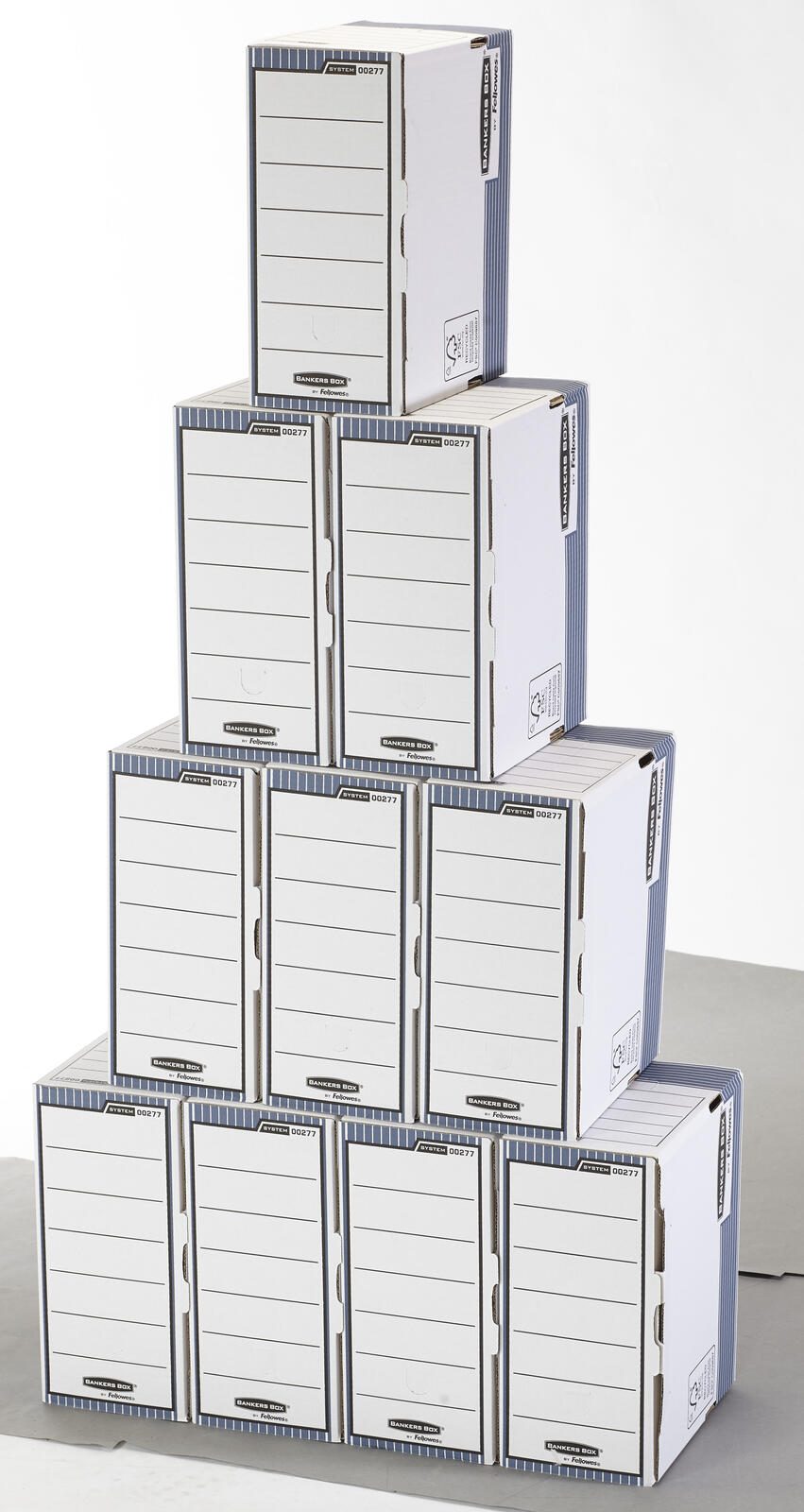 Bankers Box Archivboxen für Ordner 15,5 x 26,5 x 32,7 cm