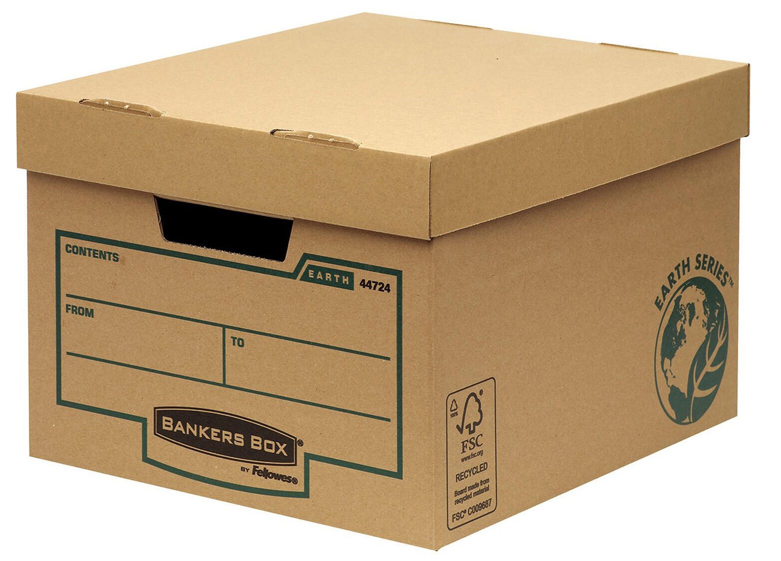 Bankers Box Archivboxen für Ordner 32,6 x 39,6 x 25,7 cm