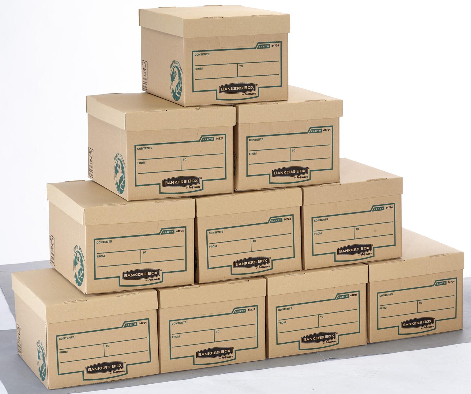 Bankers Box Archivboxen für Ordner 32,6 x 39,6 x 25,7 cm