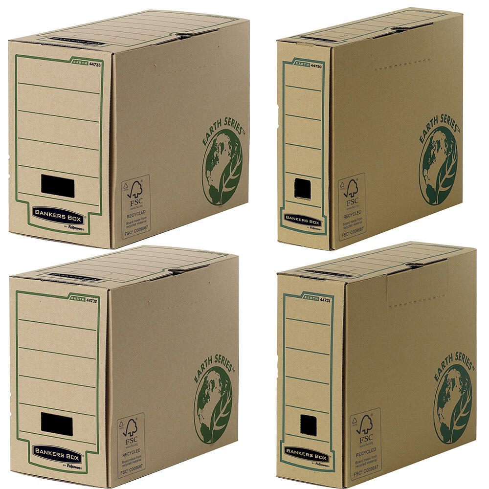 Bankers Box Archivboxen für lose Dokumente 20,0 x 35,0 x 26,0 cm