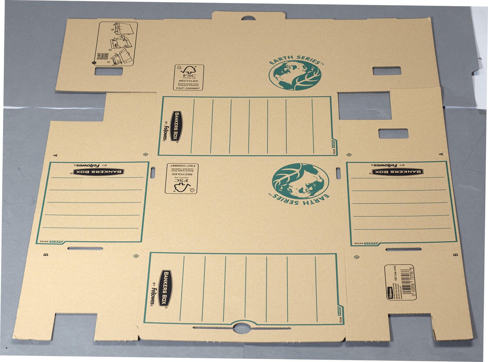 Bankers Box Archivboxen für lose Dokumente 20,0 x 35,0 x 26,0 cm