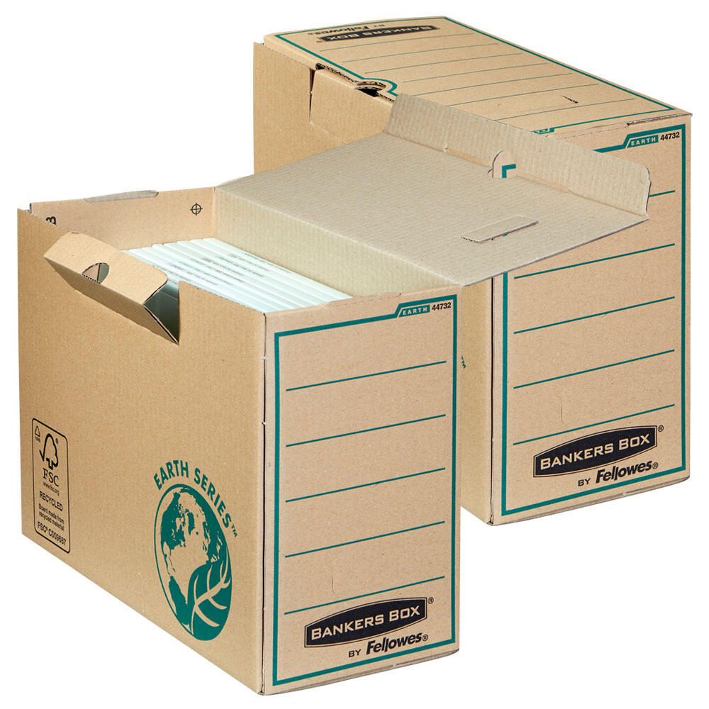 Bankers Box Archivboxen für lose Dokumente 15,0 x 35,0 x 26,0 cm