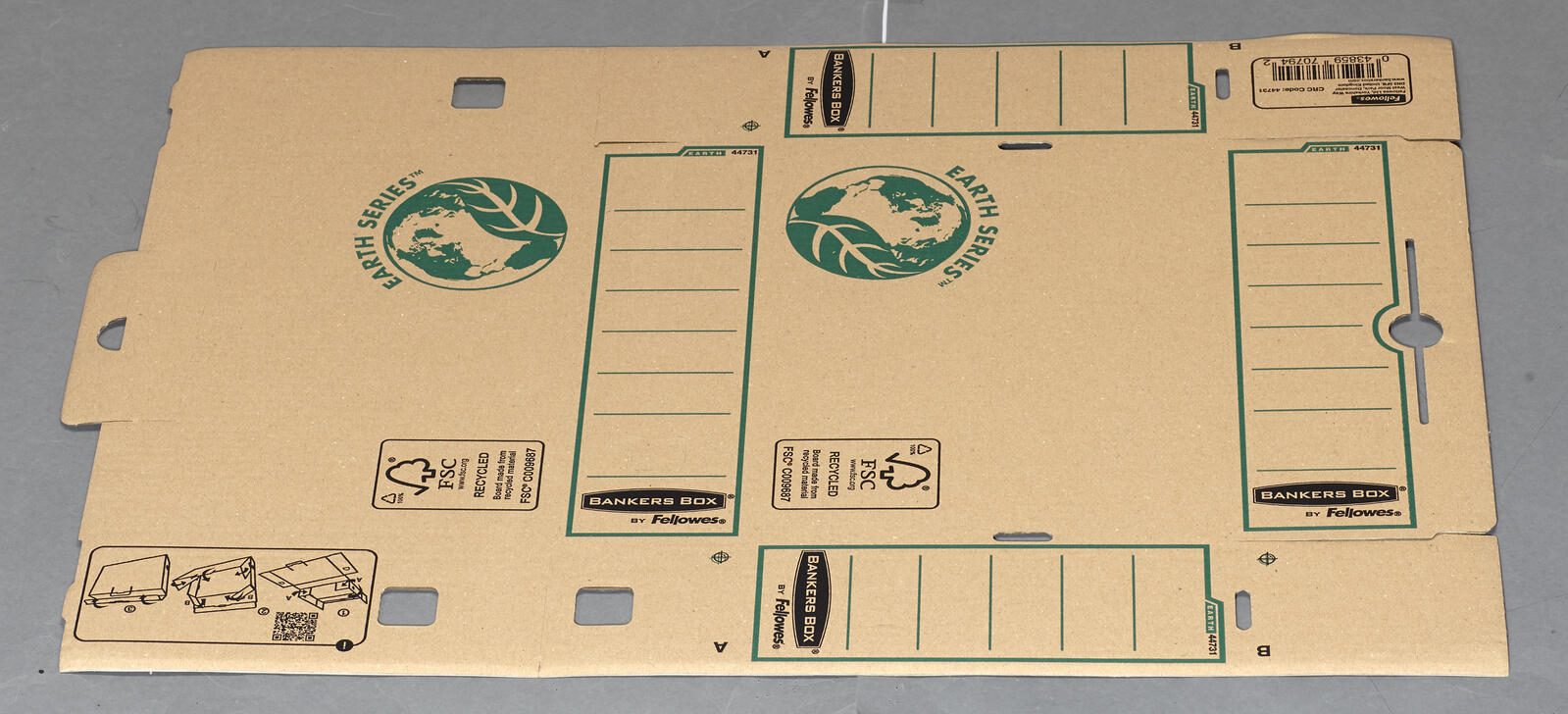 Bankers Box Archivboxen für lose Dokumente 10,0 x 35,0 x 26,0 cm