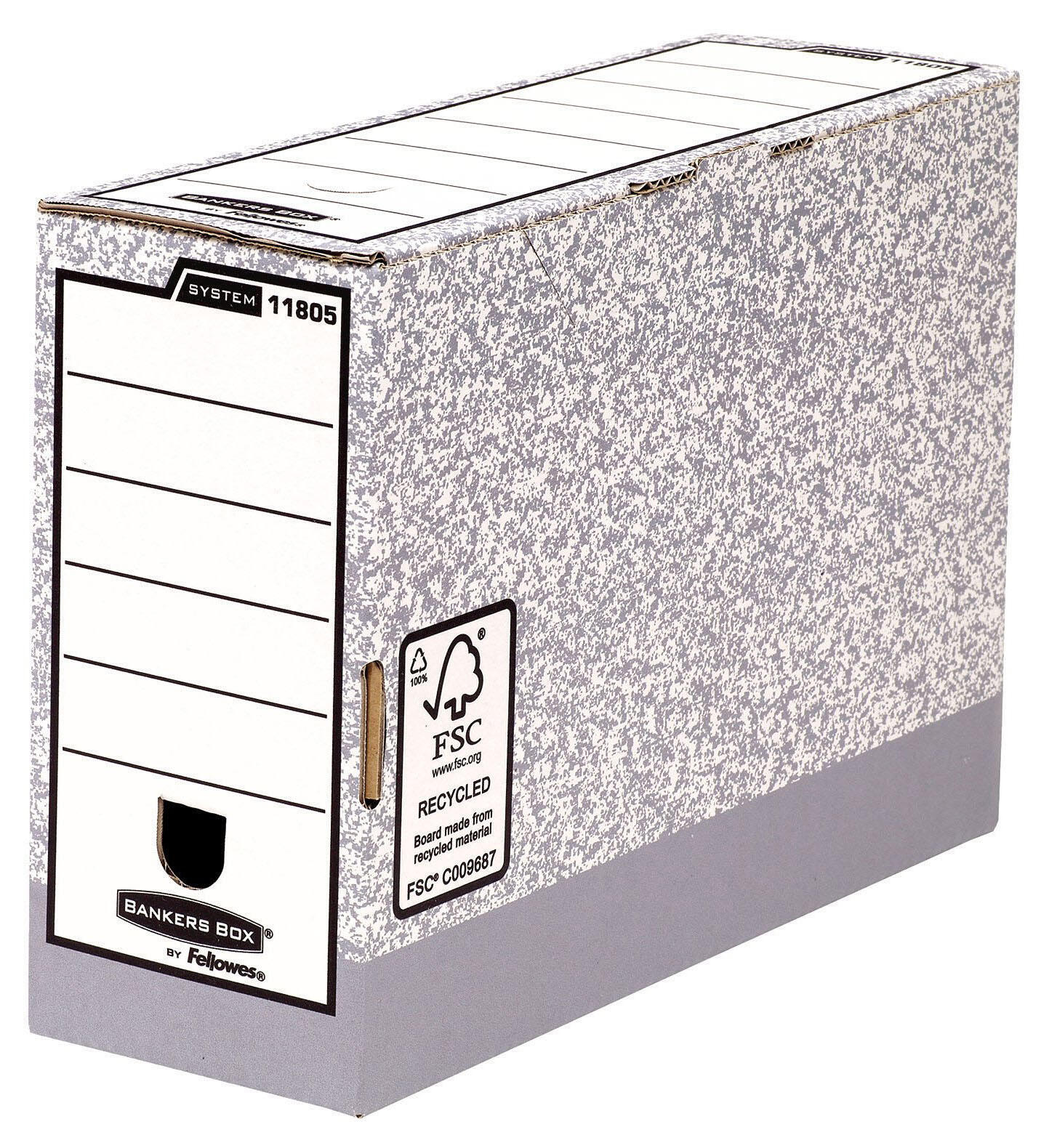 Bankers Box Archivboxen für Ordner 11,1 x 32,7 x 26,5 cm