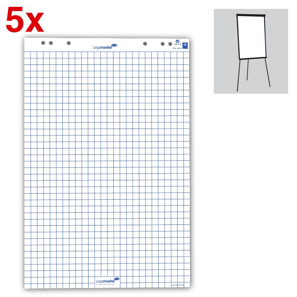 Legamaster Flipchart-Papier 80 g/m²