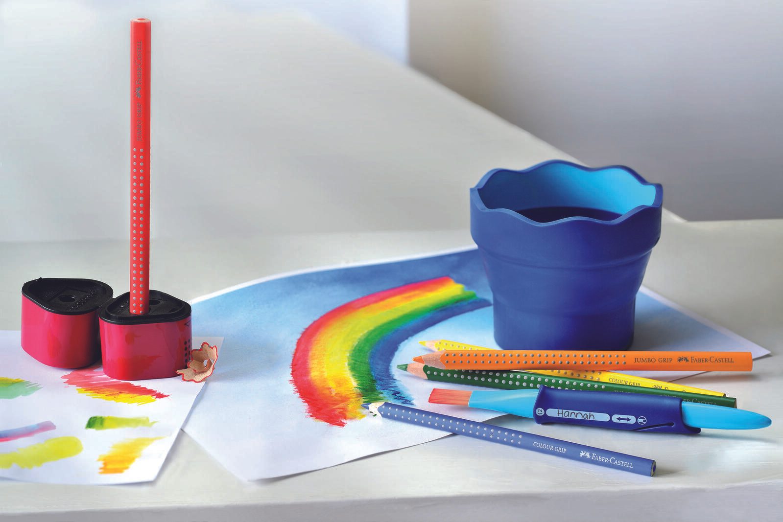FABER-CASTELL Wasserbecher blau
