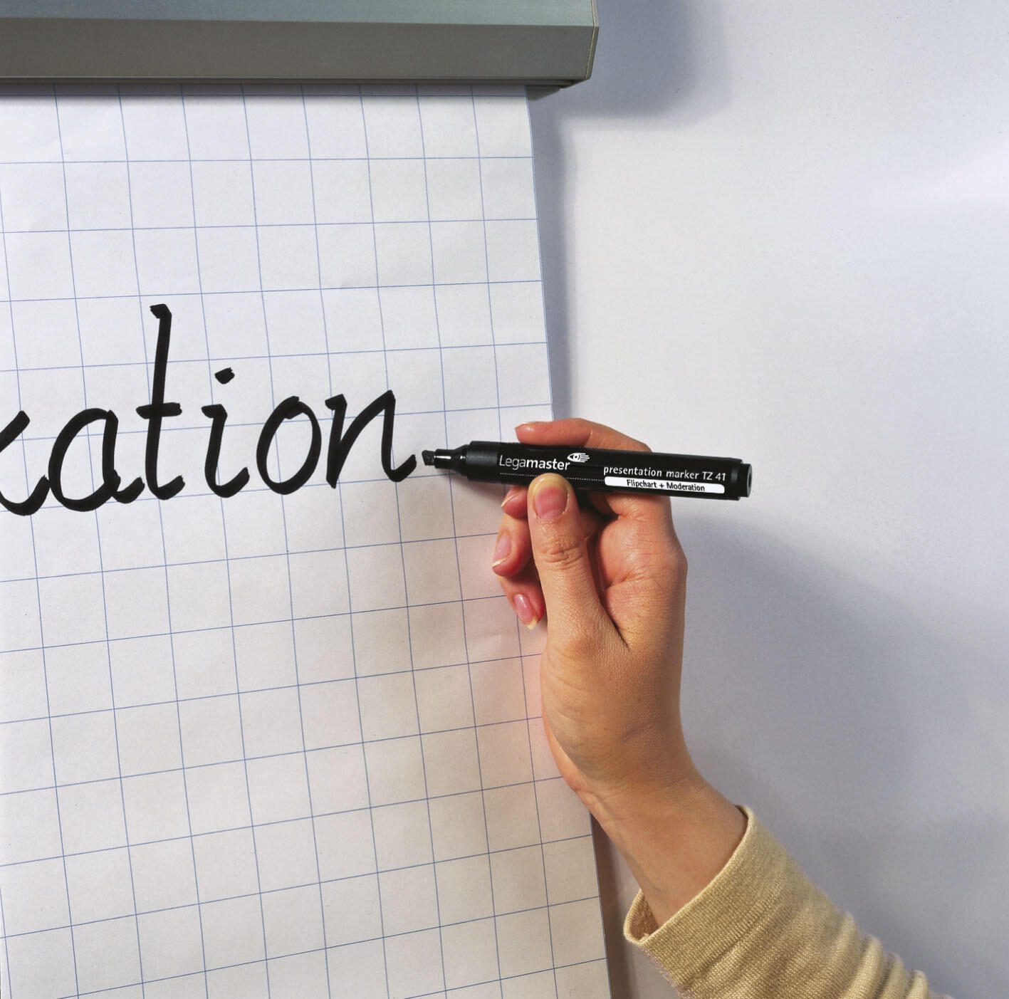 Legamaster TZ 41 Flipchart-Marker 2.0 - 5.0 mm Schwarz
