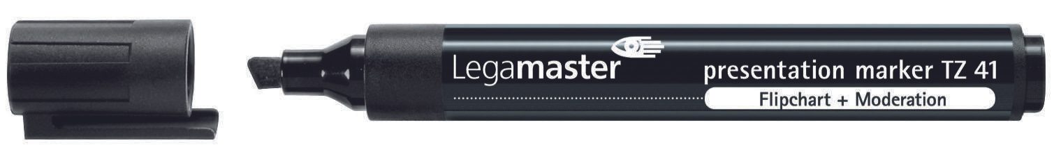 Legamaster TZ 41 Flipchart-Marker 2.0 - 5.0 mm Schwarz