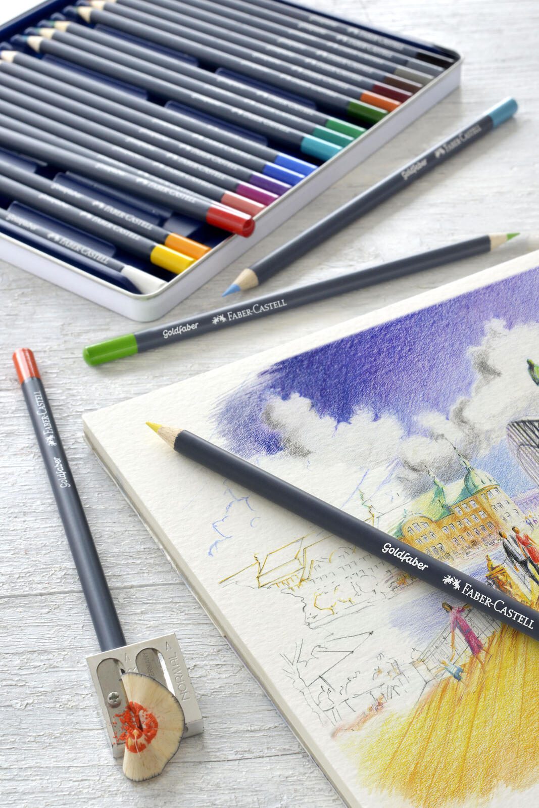 FABER-CASTELL Buntstifte Mehrfarbig