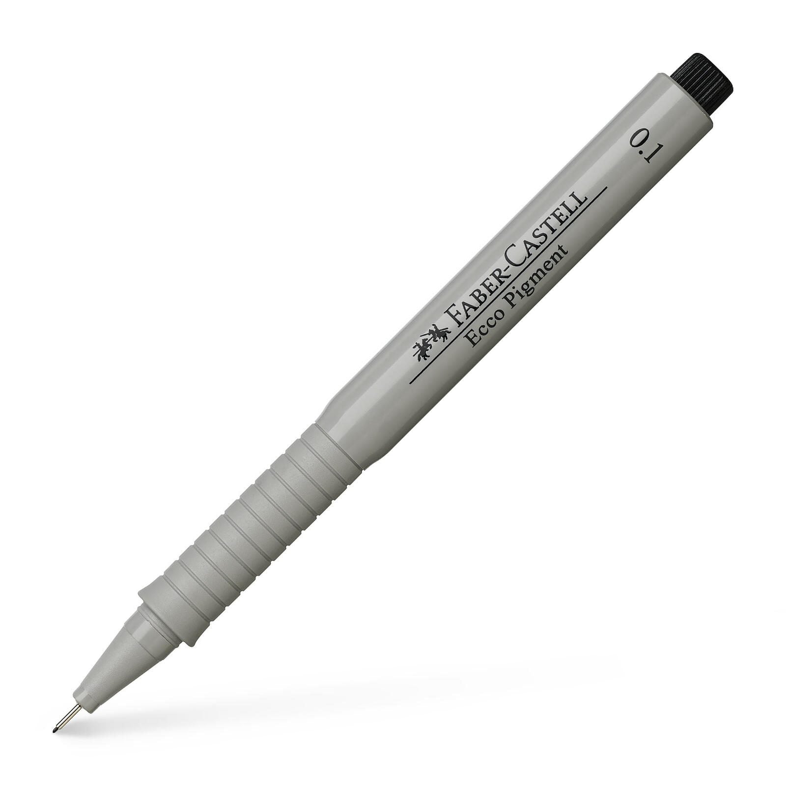 FABER-CASTELL Ecco Pigment Fineliner 0.1 mm Schwarz