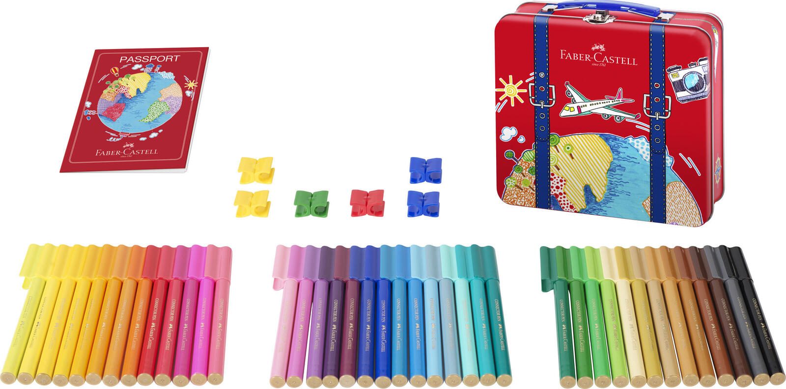 FABER-CASTELL Filzstifte Mehrfarbig 3.0 mm