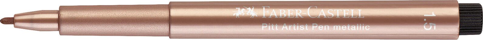 FABER-CASTELL Pitt Artist Pen Lackmarker 1.5 mm Kupfer