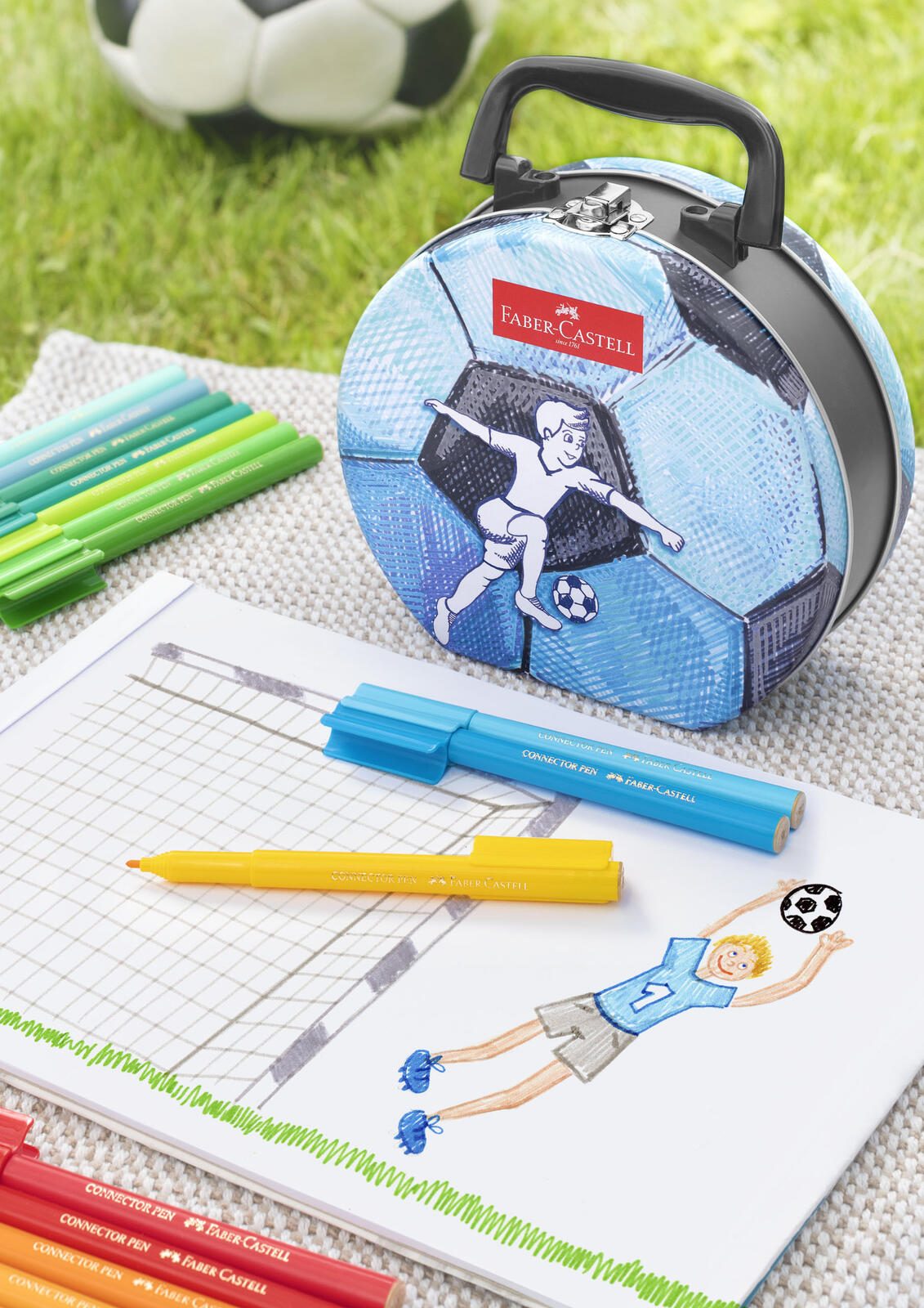 FABER-CASTELL Filzstifte Mehrfarbig 3.0 mm