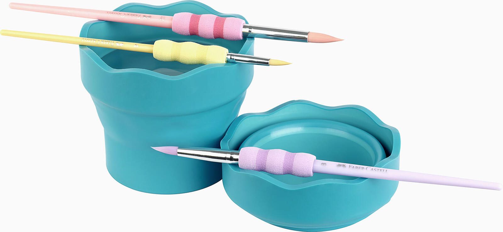 FABER-CASTELL Wasserbecher türkis