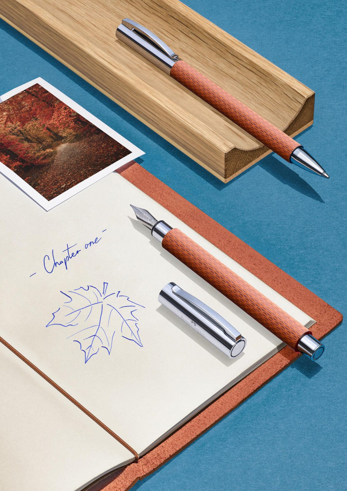 FABER-CASTELL Patronenfüller silber