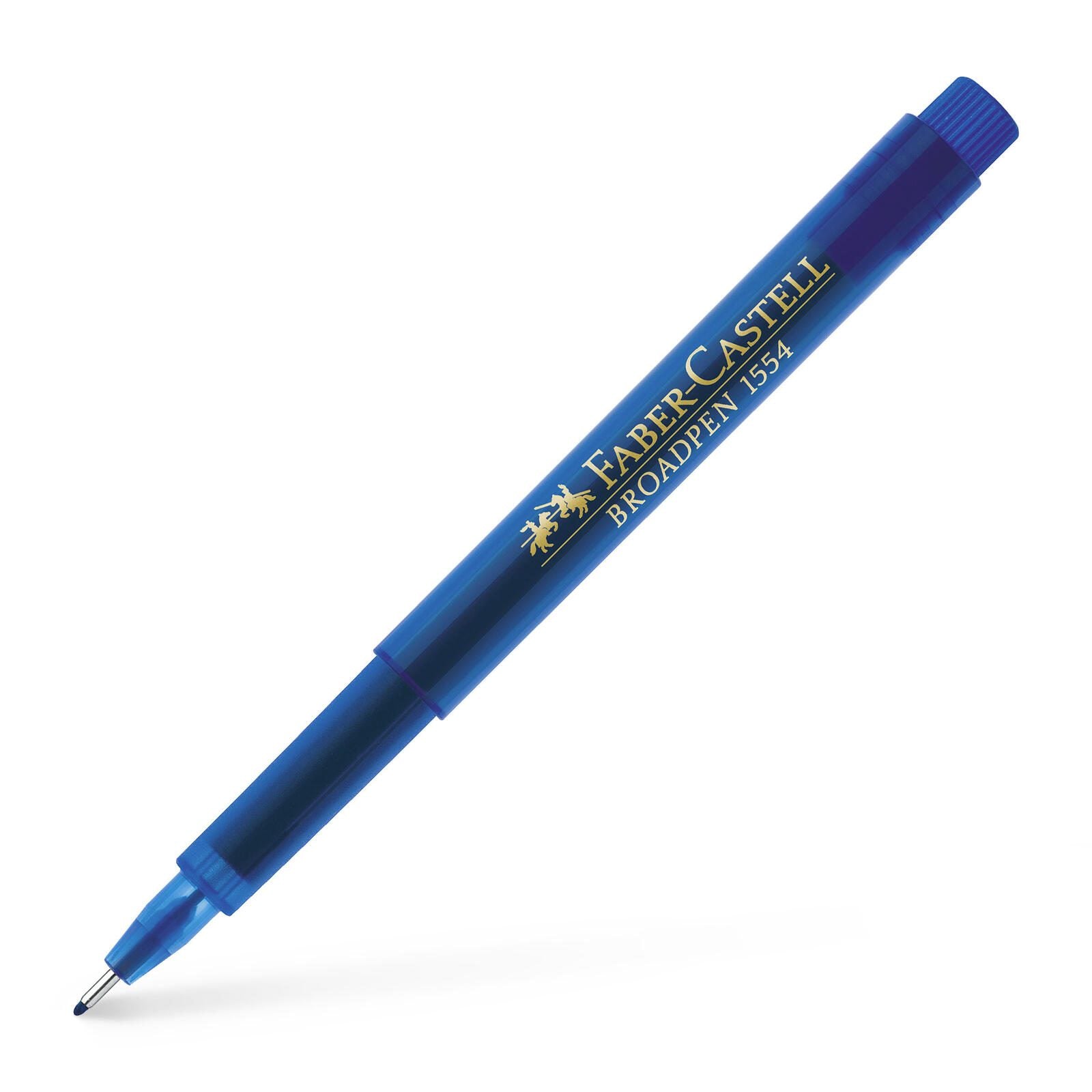 FABER-CASTELL Broadpen Fineliner 0.8 mm Blau