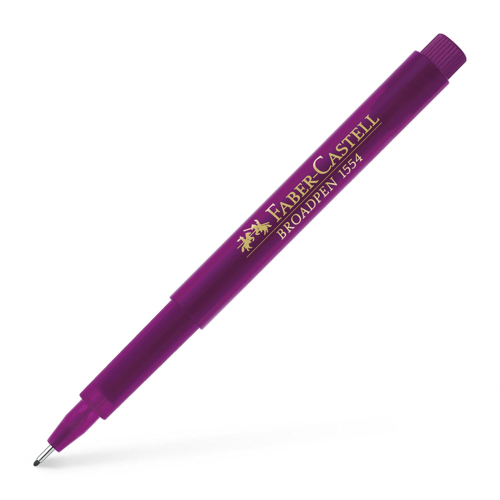 FABER-CASTELL Broadpen Fineliner 0.8 mm Pink