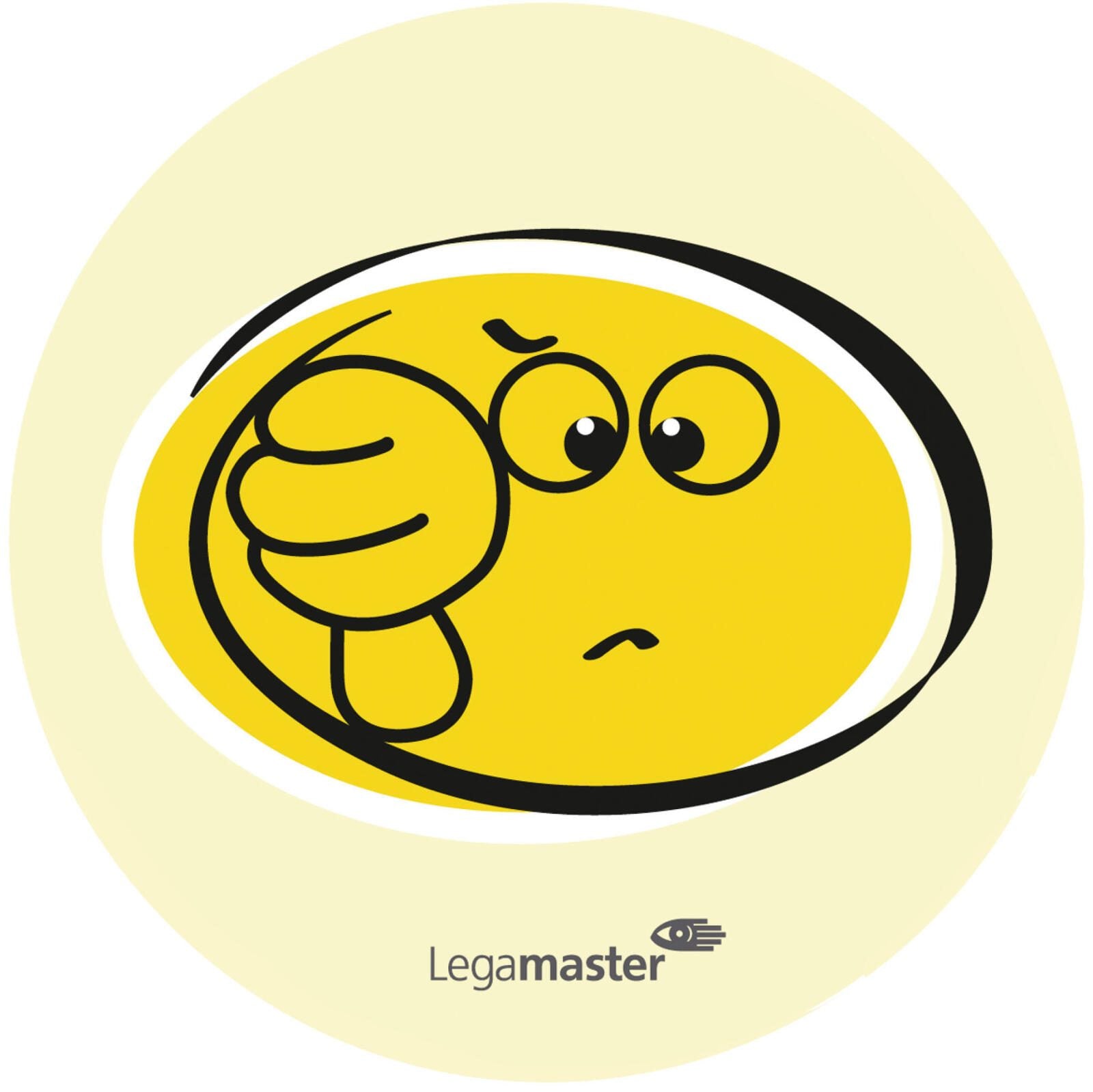 Legamaster Moderationskarten Ø 9,5 cm gelb