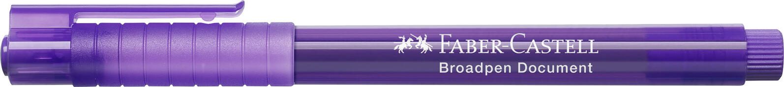 FABER-CASTELL Broadpen Fineliner 0.8 mm Lila