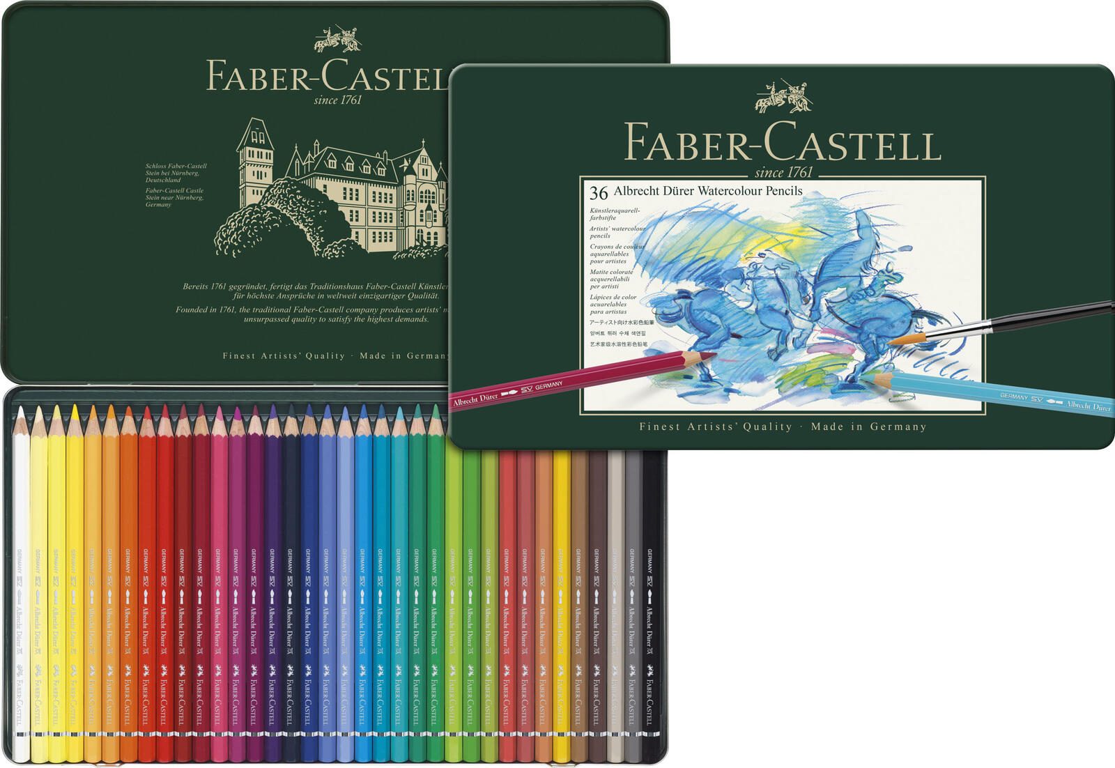 FABER-CASTELL Buntstifte Mehrfarbig