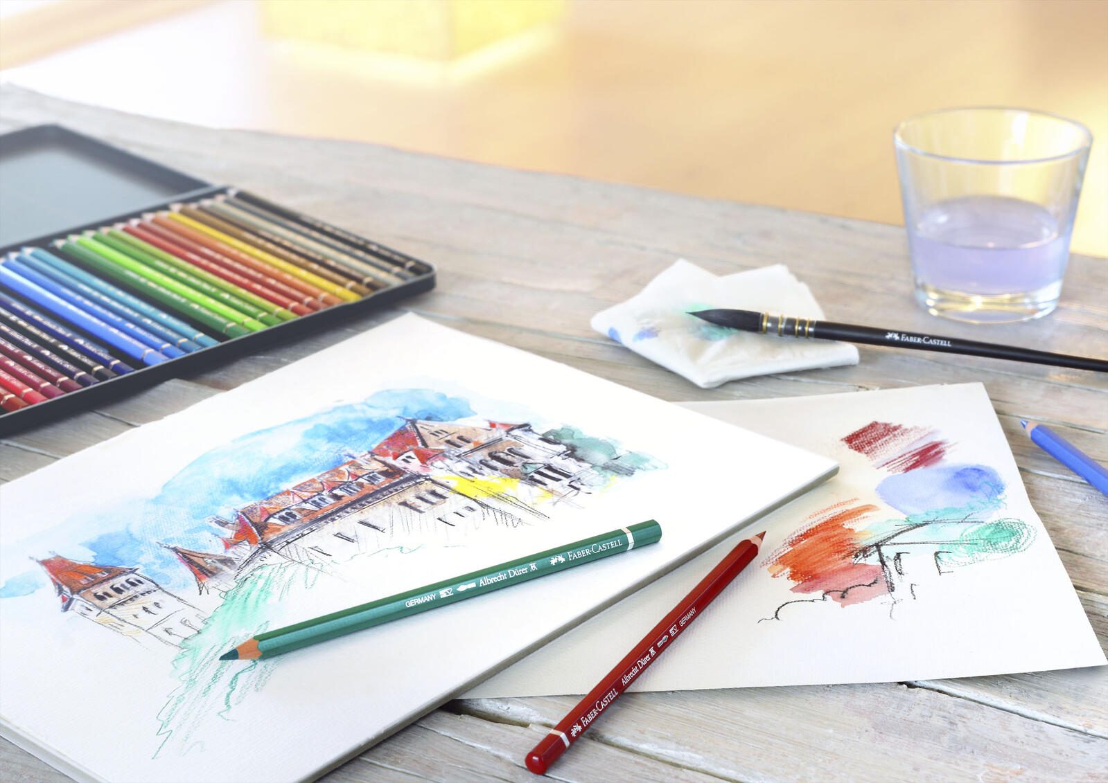 FABER-CASTELL Buntstifte Mehrfarbig