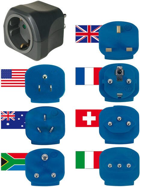 brennenstuhl 10A Reiseadapter