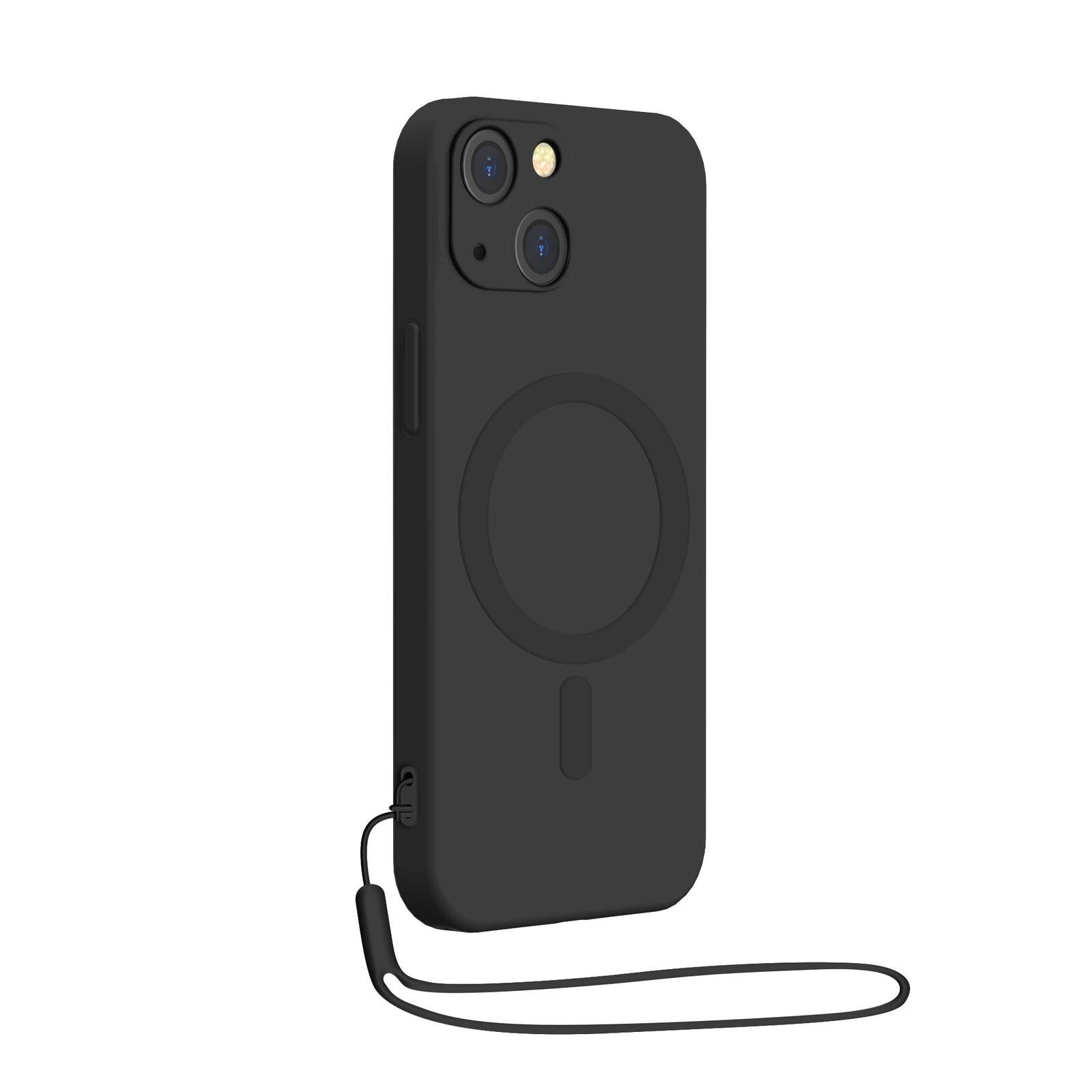 BigBen Handy-Cover MagSafe Soft Case für iPhone 14 schwarz