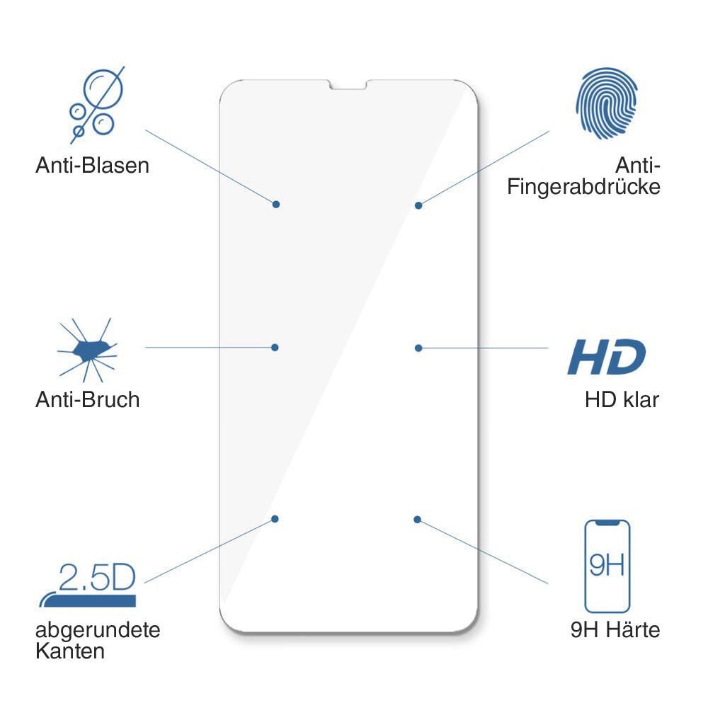WOODCESSORIES Display-Schutzglas passend für Modell: iPhone 12, iPhone 12 Pro