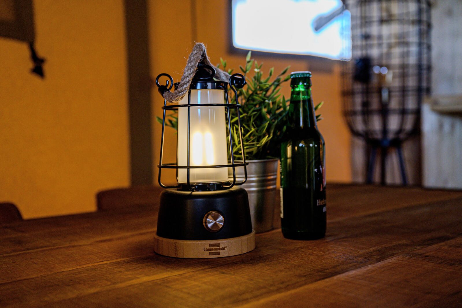 brennenstuhl Campinglampe schwarz