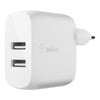 Belkin BoostCharge USB-A Ladegerät 24 W, weiß Belkin BoostCharge USB-A Ladegerät 24 W, weiß