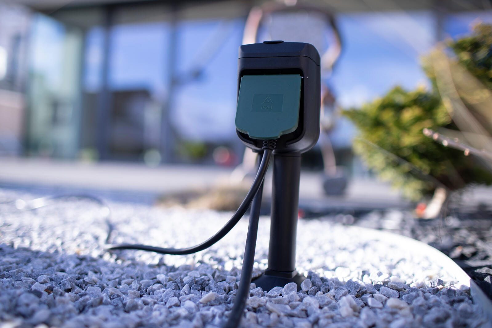 brennenstuhl WLAN-Steckdosen Connect 2-fach 10 m Erdspieß