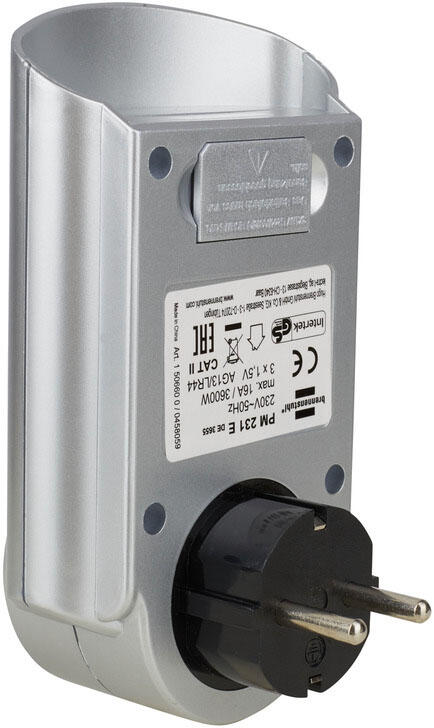 brennenstuhl Energiekostenmessgerät PM 231 E silber