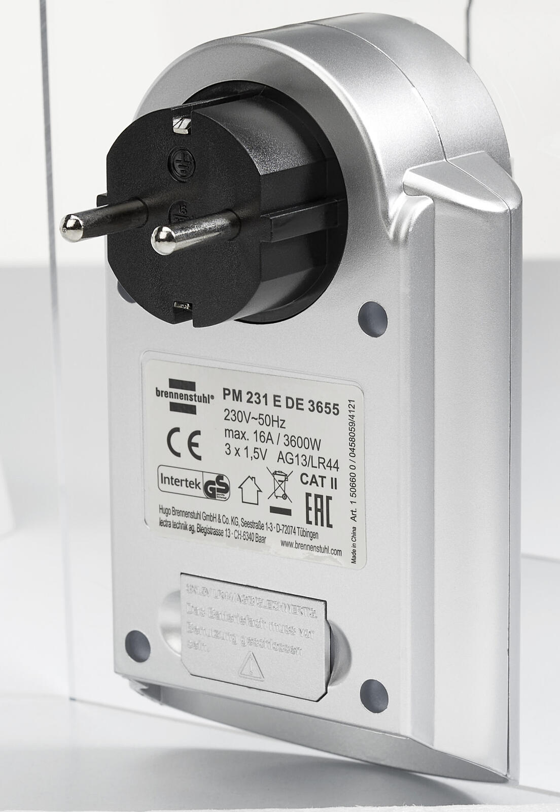 brennenstuhl Energiekostenmessgerät PM 231 E silber