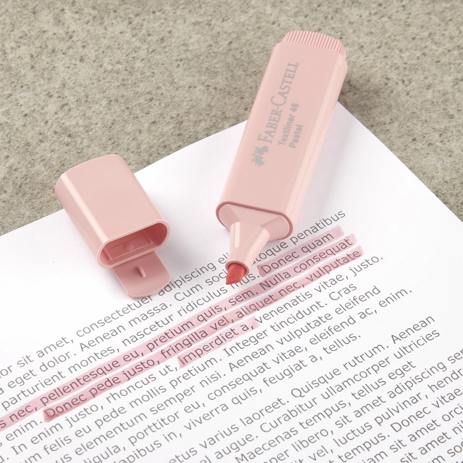 FABER-CASTELL TL 46 Pastell Textmarker Mehrfarbig