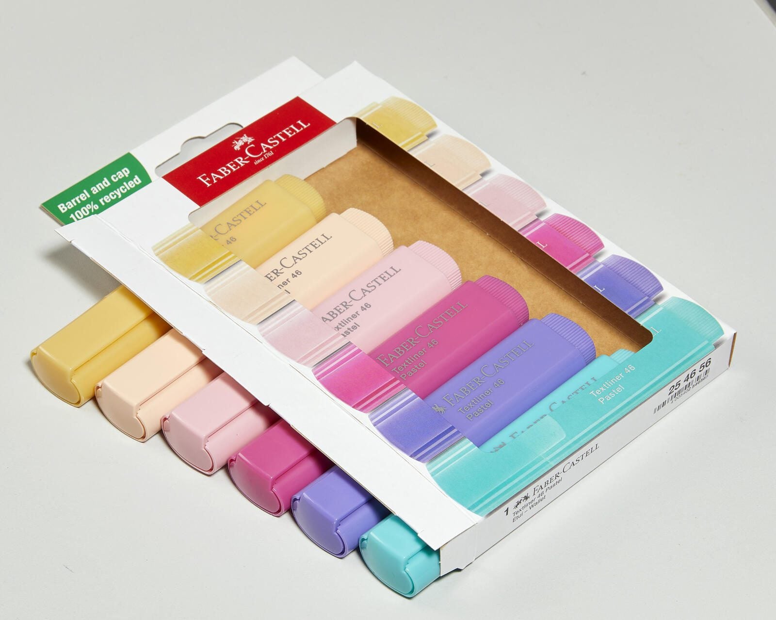 FABER-CASTELL TL 46 Pastell Textmarker Mehrfarbig