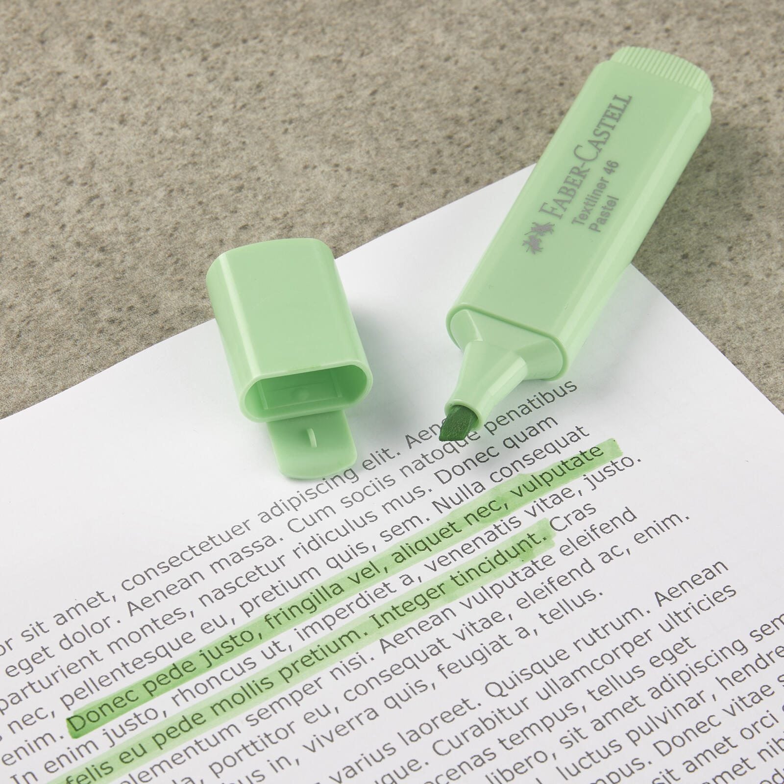 FABER-CASTELL TL 46 Pastell Textmarker Mehrfarbig