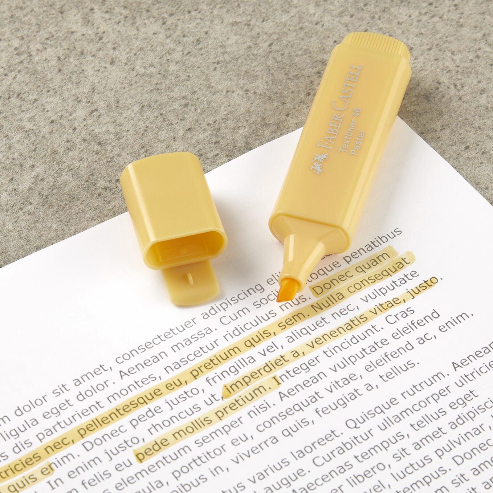FABER-CASTELL TL 46 Pastell Textmarker Mehrfarbig