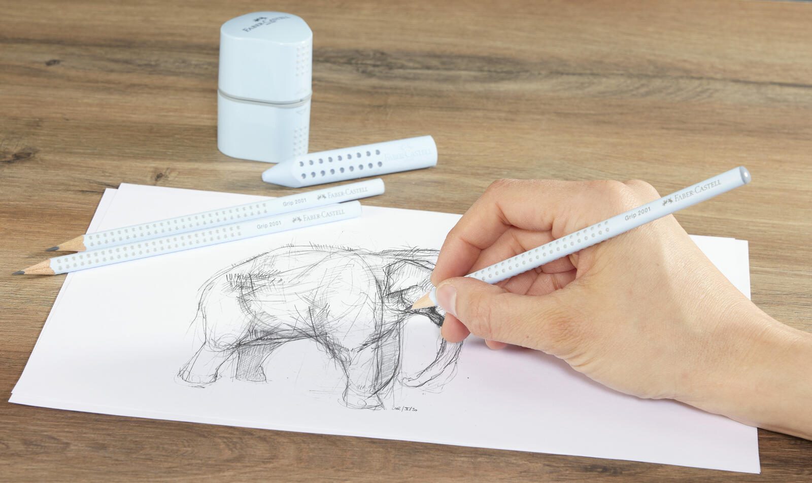 FABER-CASTELL Bleistift-Set GRIP 2001