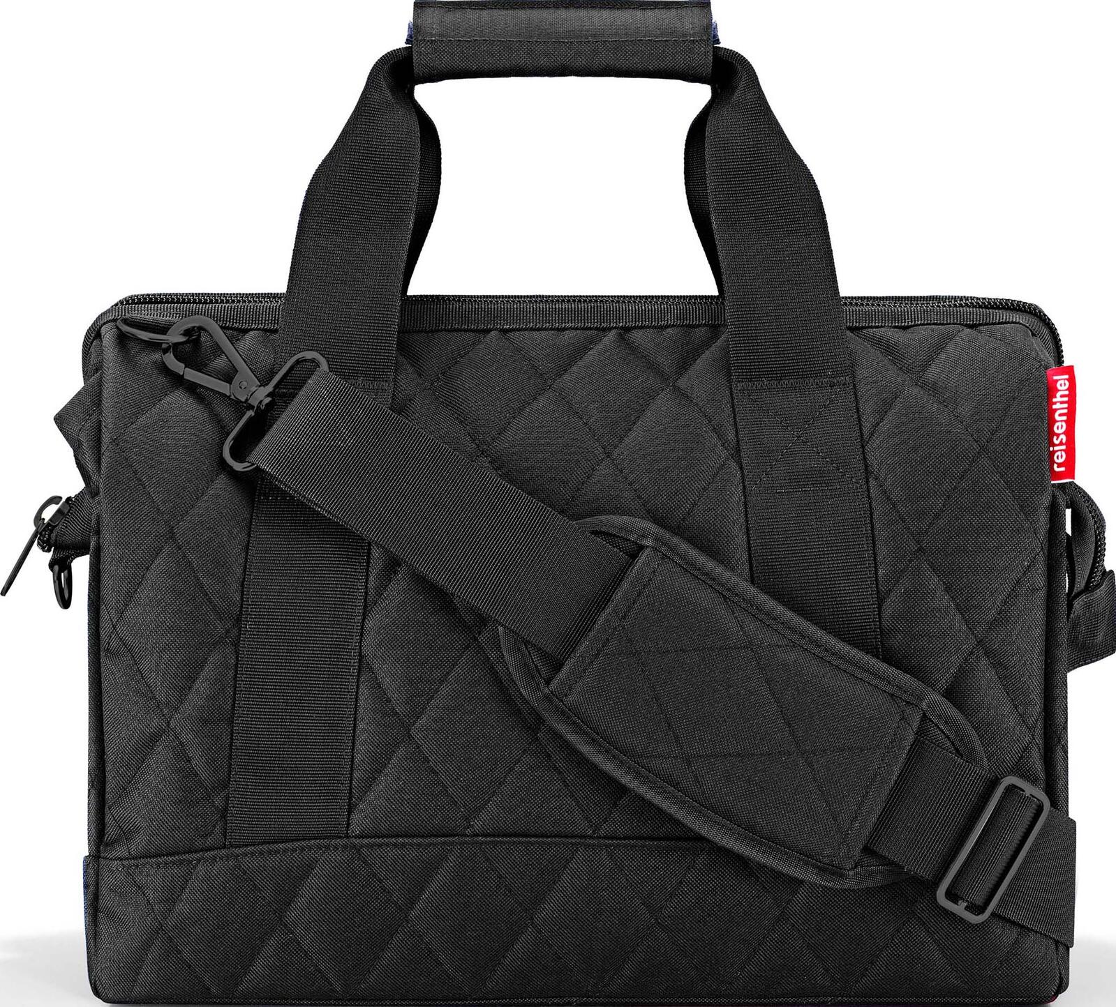 reisenthel® Reisetasche allrounder M rhombus 40,0 x 24,0 x 33,5 cm schwarz 18,0 l