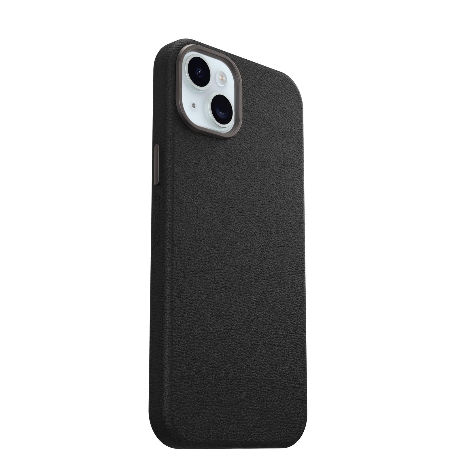 OtterBox Symmetry Cactus Leather Apple iPhone 15 Plus Noir Ash - black