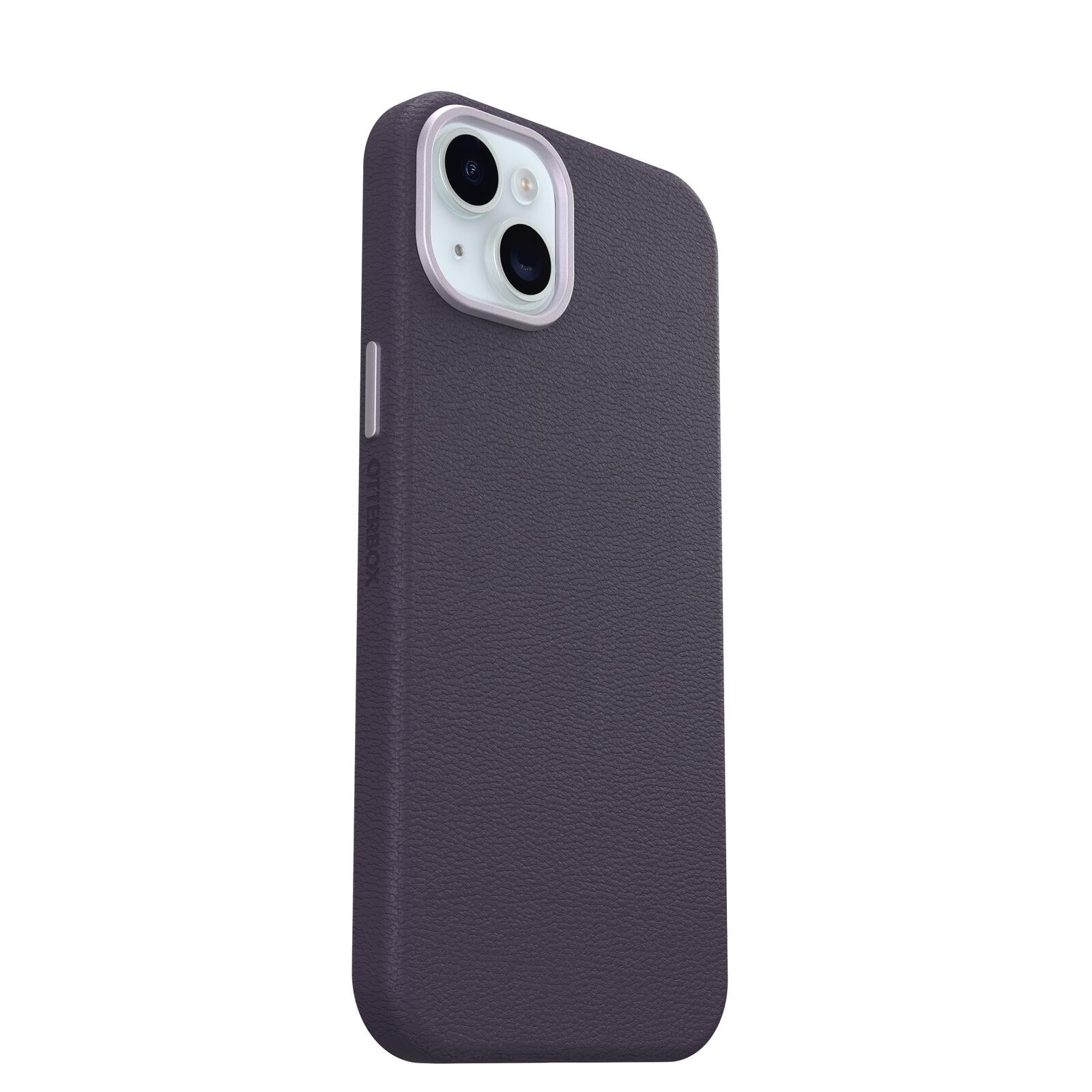 OtterBox Symmetry Cactus Leather Apple iPhone 15 Plus Plum Luxe - purple
